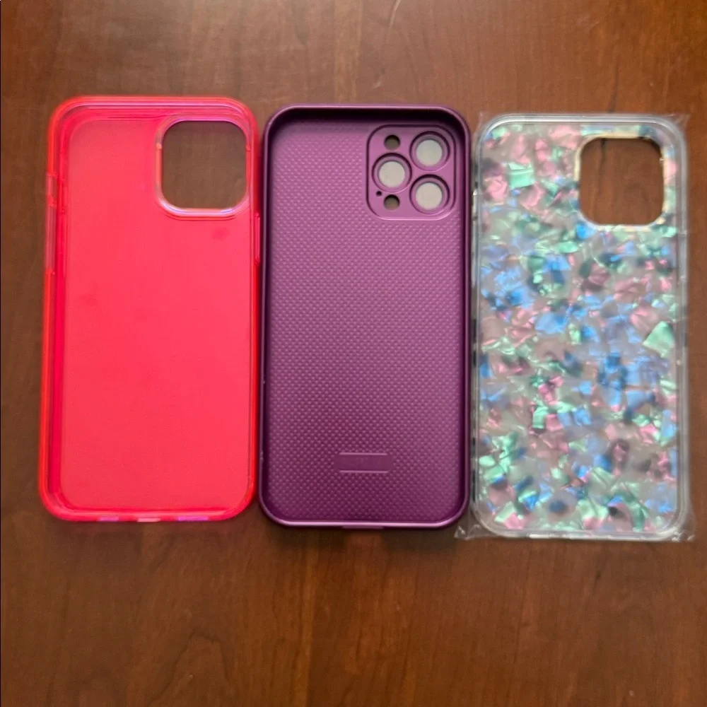 Set of 3 IPhone Cases - IPhone 12 Pro Max